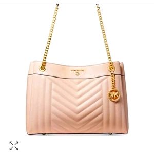 Michael Kors Medium rose gold purse NEVER USED